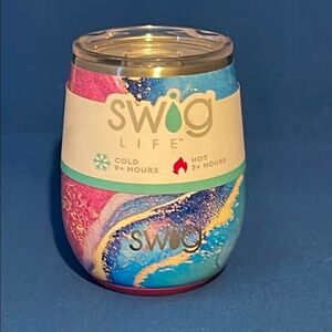 Swig Life Insulated Tumbler - Blue and Pink